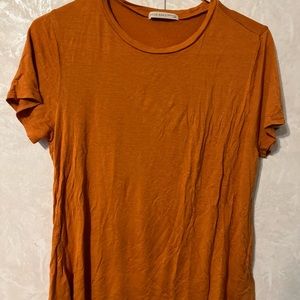 Orange shirt